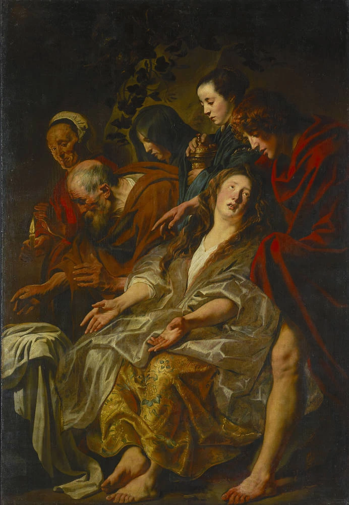 I parenti di Cristo al sepolcro - Gemäldegalerie Alte Meister